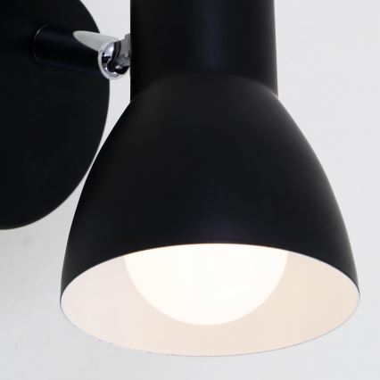 Briloner 10698889 - Wall spotlight 1xE14/25W/230V black