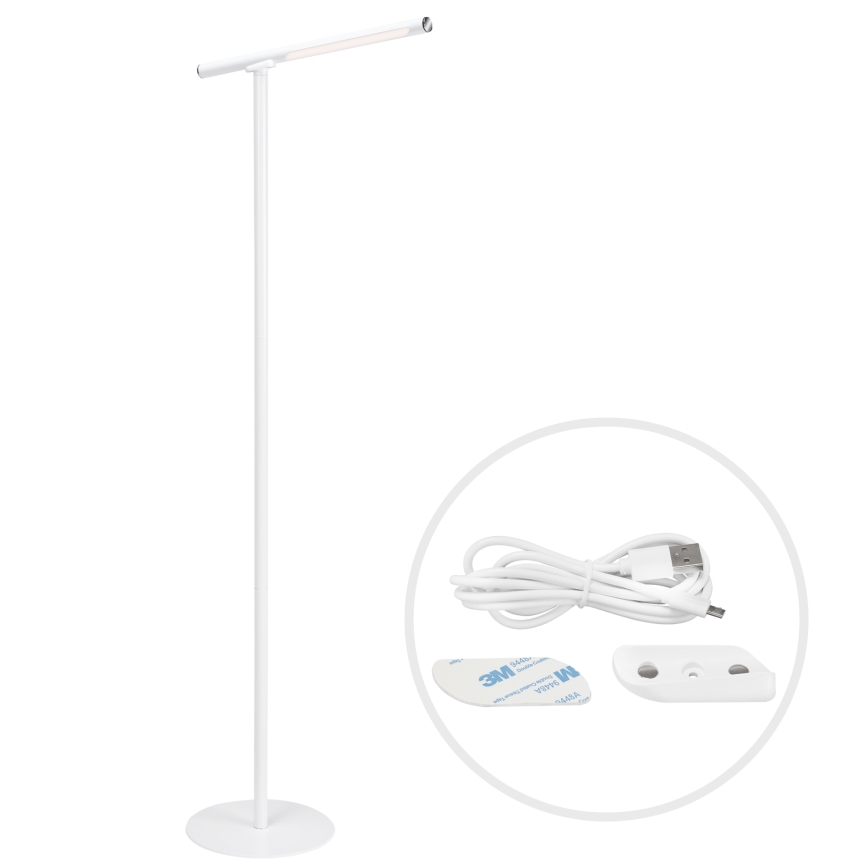 Briloner 1384-016 - LED Dimmable touch floor lamp 2in1 EVERYWHERE LED/2,3W/5V
