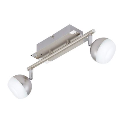 Briloner 2040-022 - LED RGB Dimmable spotlight 2xLED/3,3W/230V + remote control