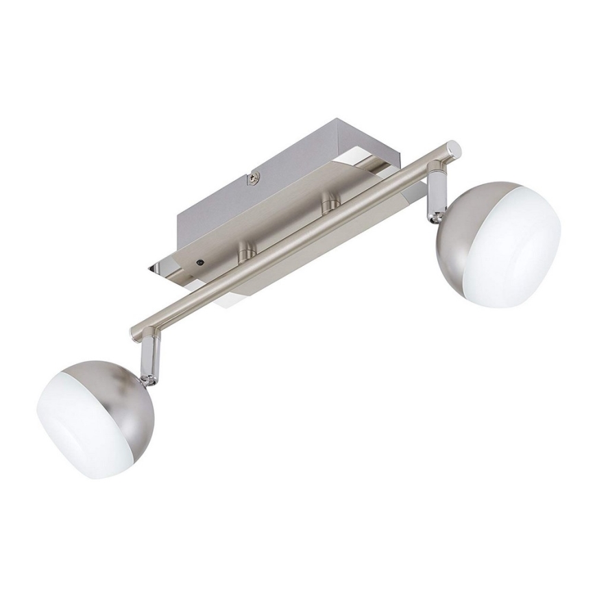 Briloner 2040-022 - LED RGB Dimmable spotlight 2xLED/3,3W/230V + remote control