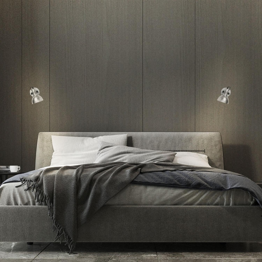 Briloner 2049-014 - Wall spotlight RETRO 1xE14/40W/230V grey