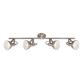 Briloner 2049-042 - Spotlight 4xE14/40W/230V, silver
