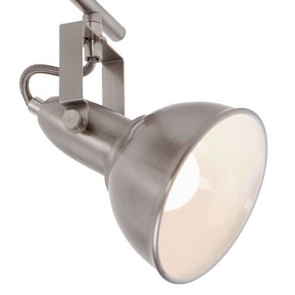 Briloner 2049-042 - Spotlight 4xE14/40W/230V, silver
