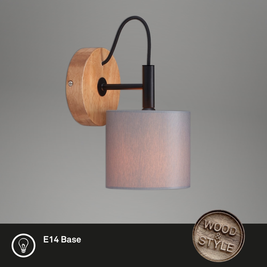 Briloner 2075-014 - RHON Wall Light 1xE14/25W/230V