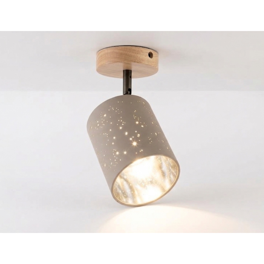 Briloner 2078-011 - Wall spotlight SPOTLIGHT 1xE27/25W/230V beige