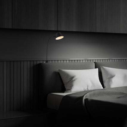 Briloner 2079-015 - Wall flexible lamp 1xE27/10W/230V black