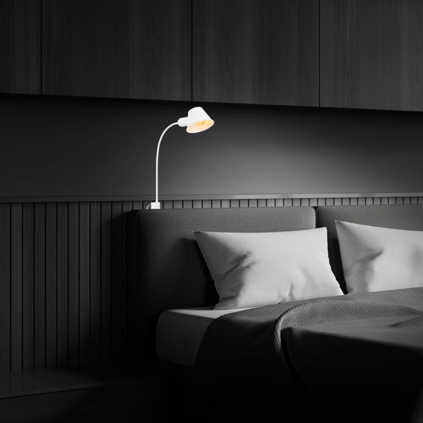 Briloner 2079-016 - Wall flexible lamp 1xE27/10W/230V white