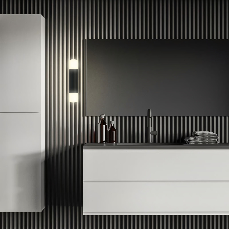 Briloner 2090025 - LED Outdoor Wall Light, 2x GU10, 4.8 W, 230 V, IP44