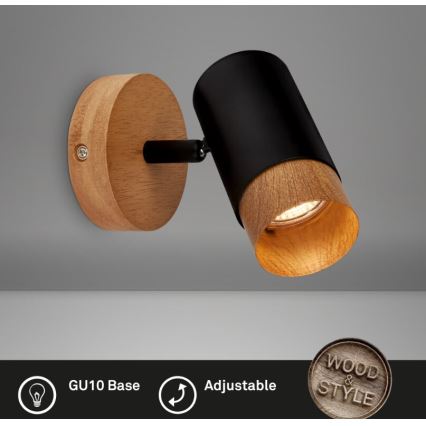 Briloner 2144015 - Wall spotlight SPOT 1xGU10/9W/230V