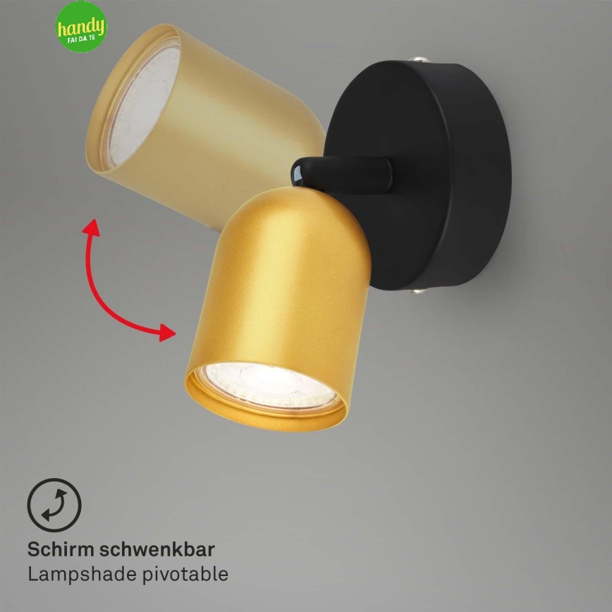 Briloner 2145-017 - Wall-mounted spotlight 1xGU10/9W/230V