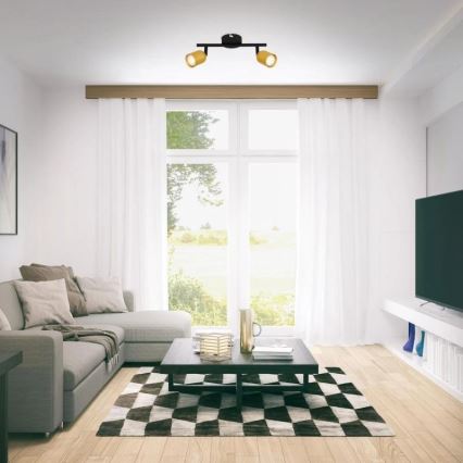 Briloner 2145-027 - Spotlight 2xGU10/9W/230V