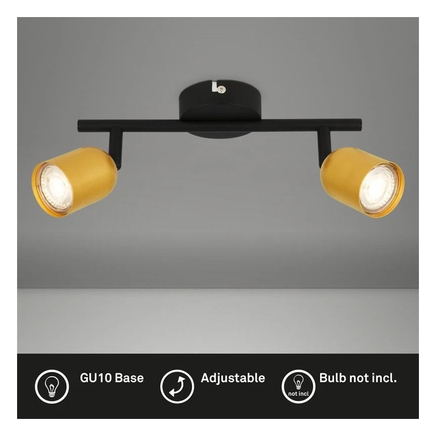 Briloner 2145-027 - Spotlight 2xGU10/9W/230V
