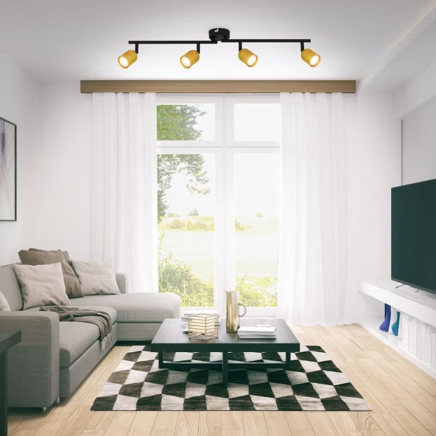 Briloner 2145-047 - 4x GU10 Spotlight 9W/230V