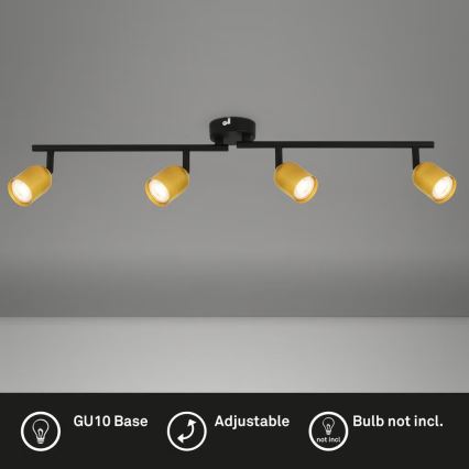 Briloner 2145-047 - 4x GU10 Spotlight 9W/230V