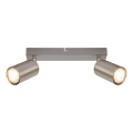 Briloner 2172-022 - SPOT spotlight 2xGU10/9W/230V matte chrome