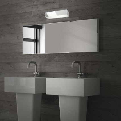 Briloner 2204-018 - LED Outdoor wall light LED/8W/230V IP44 shiny chrome