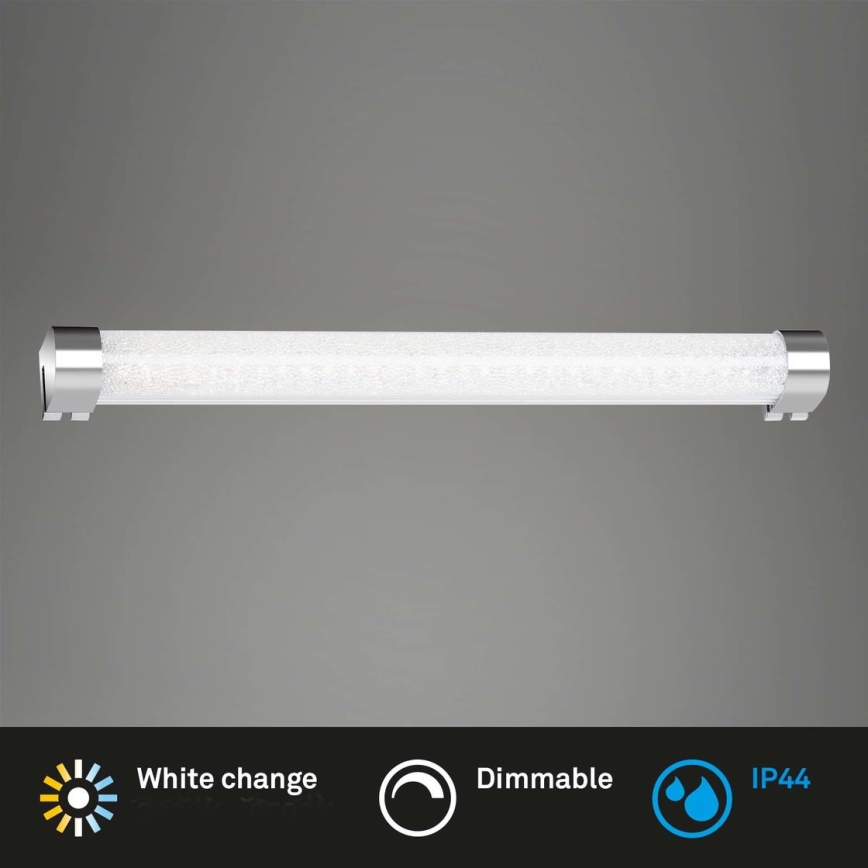 Briloner 2243-018 - LED Dimmable bathroom mirror lighting COOL&COSY LED/8W/230V 2700/4000K IP44