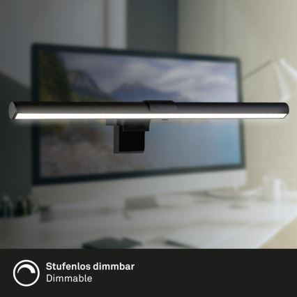 Briloner 2303-015 - LED Dimmable monitor lighting LED/3,5W/230V 2700/4000/6500K