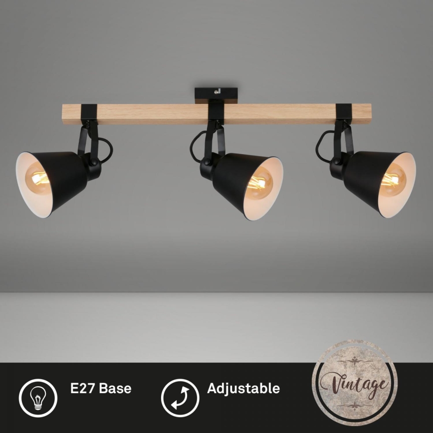 Briloner 2406-035 - Spotlight SPOT 3xE27/40W/230V