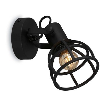 Briloner 2669-015 - Wall spotlight RETRO 1xE14/25W/230V black