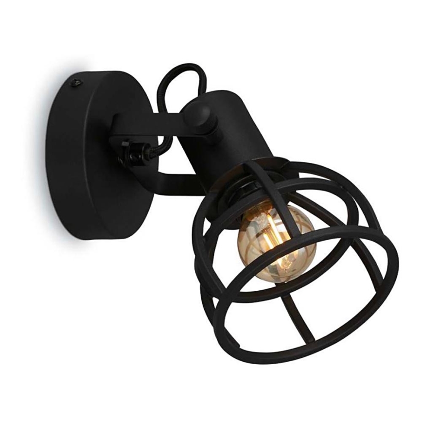 Briloner 2669-015 - Wall spotlight RETRO 1xE14/25W/230V black