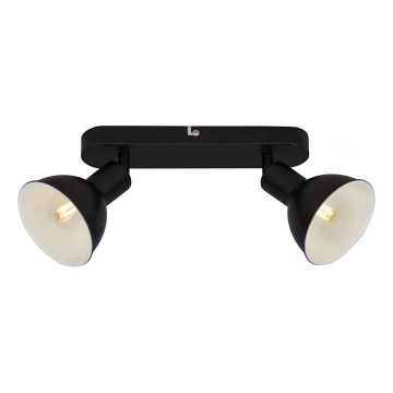 Briloner 2674-025 - Spotlight RETRO 2xE14/25W/230V black