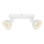 Briloner 2674-026 - Spotlight RETRO 2xE14/25W/230V white