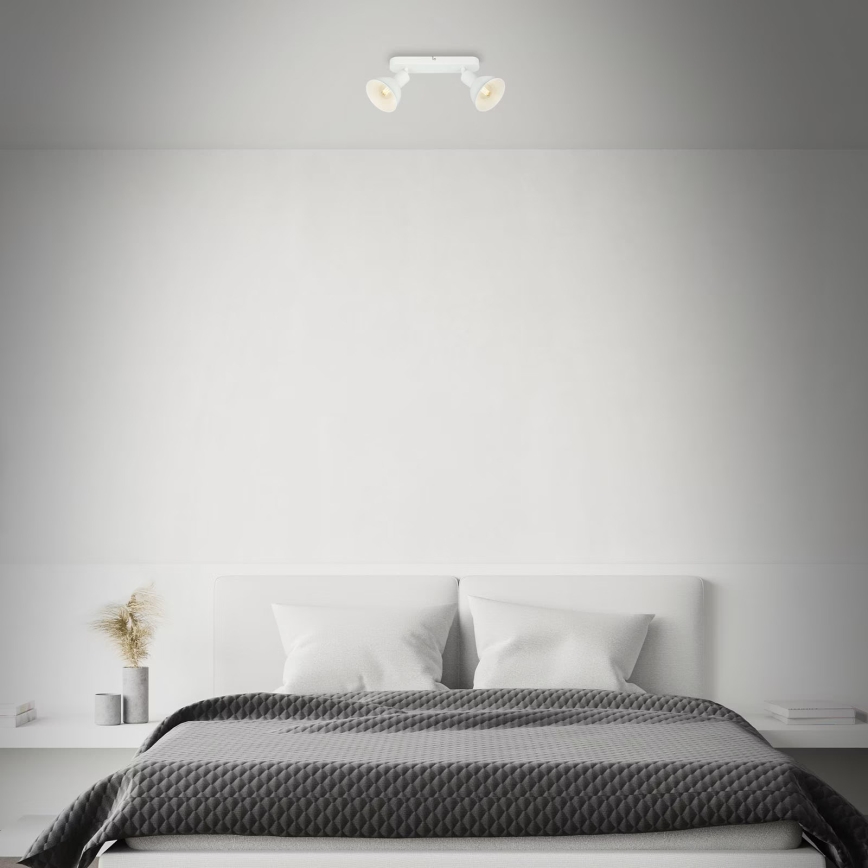 Briloner 2674-026 - Spotlight RETRO 2xE14/25W/230V white