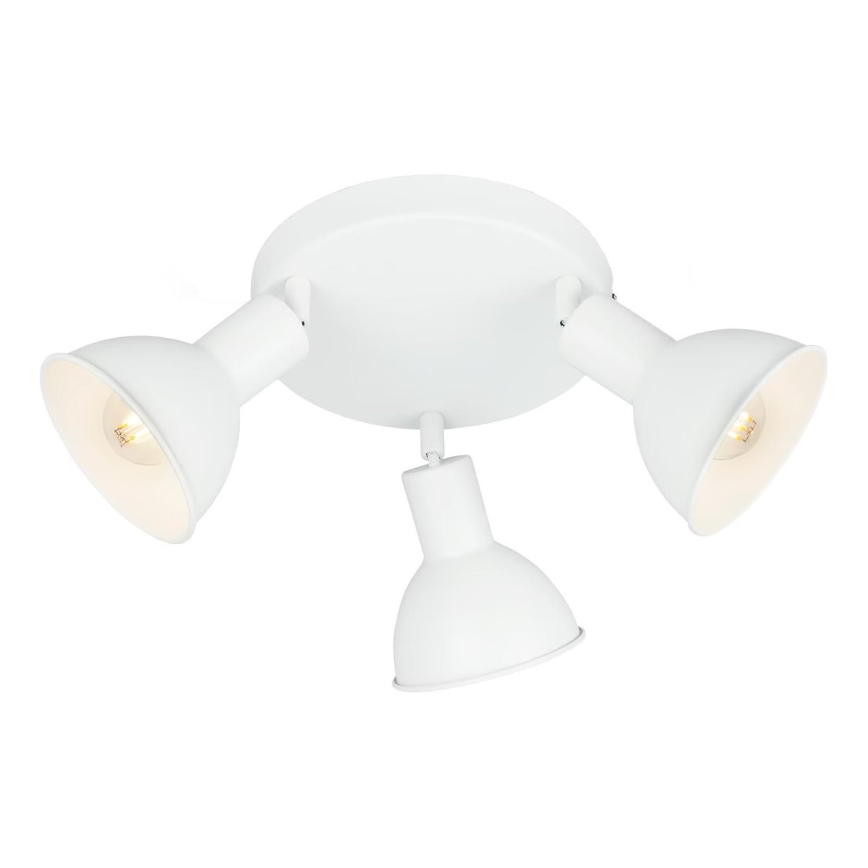 Briloner 2674-036 - Spotlight RETRO 3xE14/25W/230V white