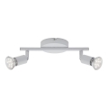 Briloner 2767-026 - LED Spotlight 2xGU10/6W/230V white
