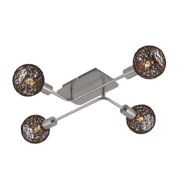 Briloner 2814-042 - Surface-mounted chandelier 4xE14/5,5W/230V