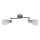 Briloner 2826-022 - Spotlight SPOT 2xE14/6W/230V matte chrome