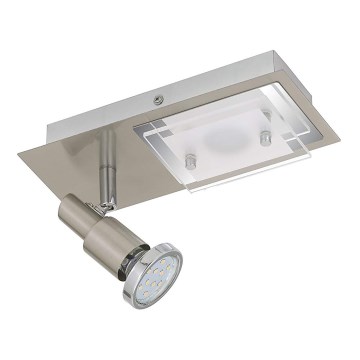 Briloner 2879-022 - LED Ceiling light COMBINATA 1xGU10/3W + LED/5W/230V