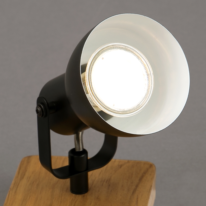 Briloner 2902-015 - Spotlight SPOT 1xGU10/35W/230V rubber tree