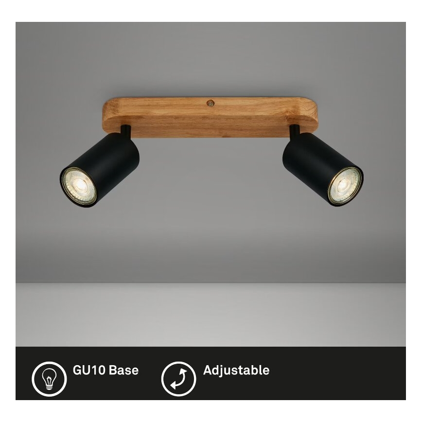 Briloner 2922-025 - Spotlight SPOT 2xGU10/9W/230V