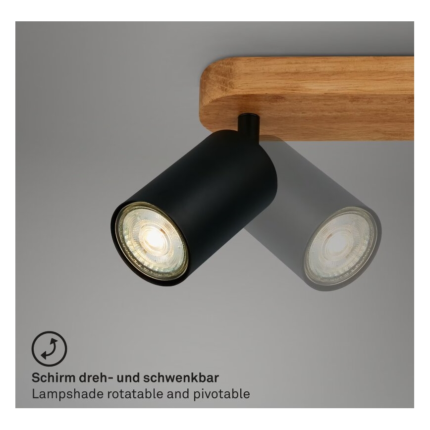 Briloner 2922-025 - Spotlight SPOT 2xGU10/9W/230V