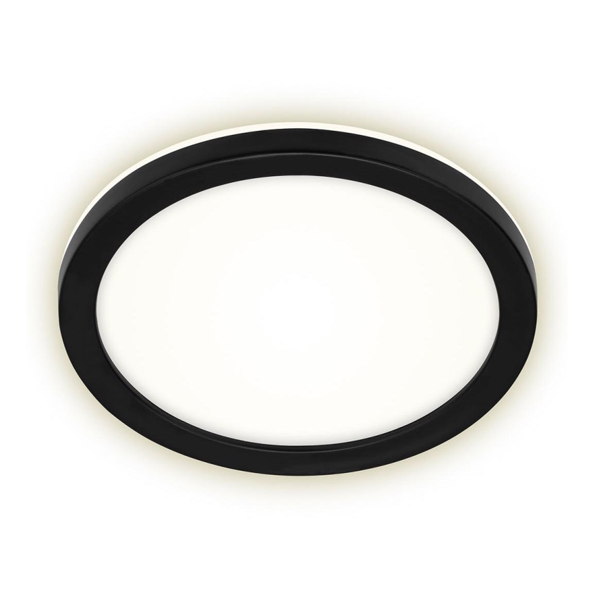 Briloner 3008-015 - LED Ceiling light LED/8W/230V diameter 21 cm black IP44
