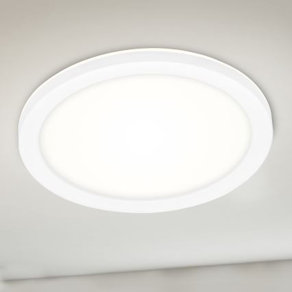 Briloner 3008-016 - LED Ceiling light LED/8W/230V d. 21 cm white IP44