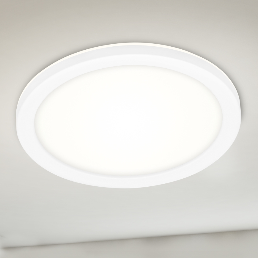 Briloner 3008-016 - LED Ceiling light LED/8W/230V d. 21 cm white IP44