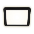 Briloner 3010-015 - LED Ceiling light LED/8W/230V 19x19 cm black IP44