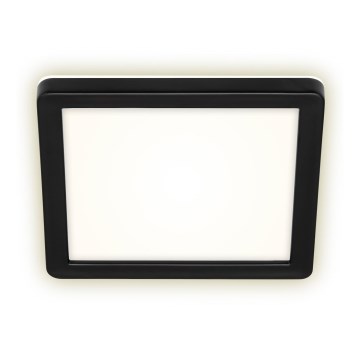 Briloner 3010-015 - LED Ceiling light LED/8W/230V 19x19 cm black IP44