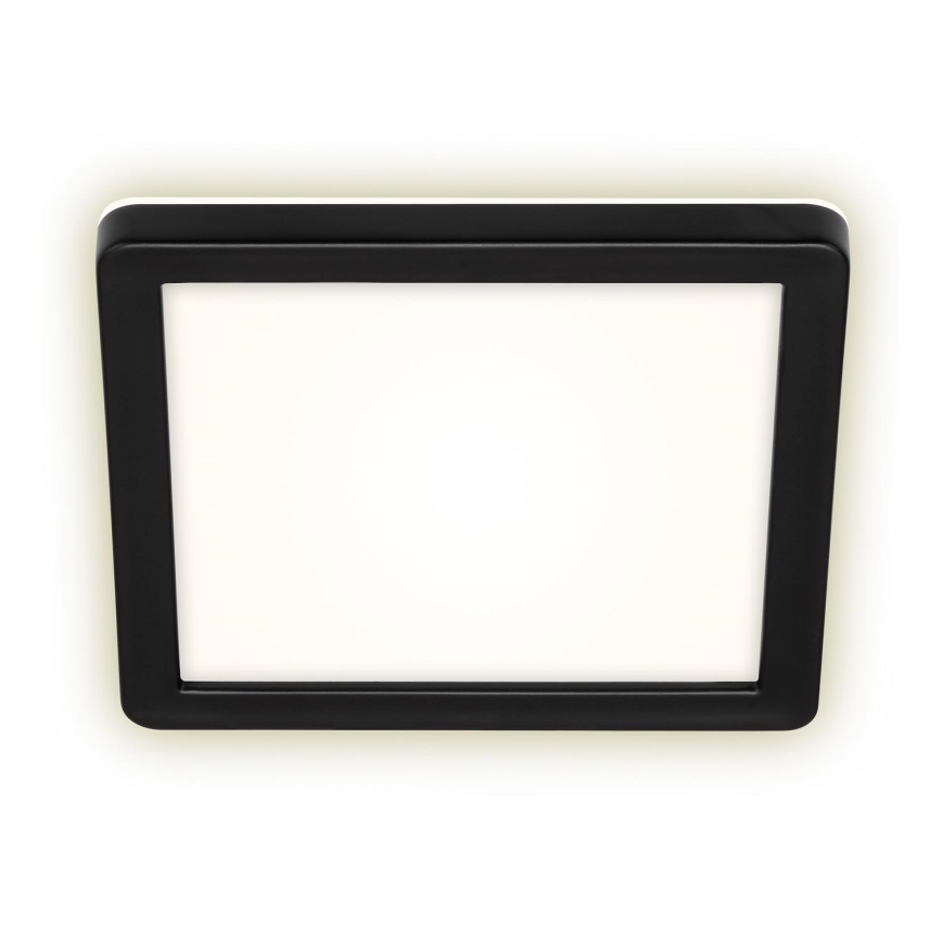 Briloner 3010-015 - LED Ceiling light LED/8W/230V 19x19 cm black IP44