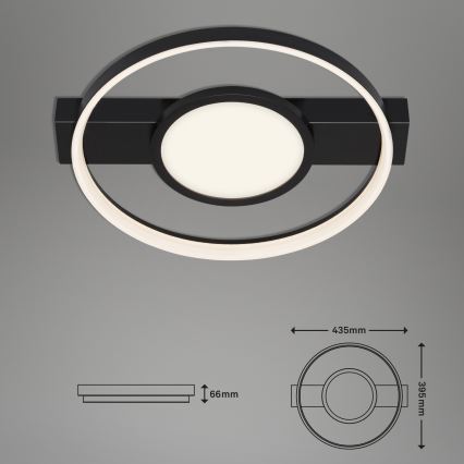 Briloner 3026-015 - LED Dimmable ceiling light FRAME LED/33W/230V