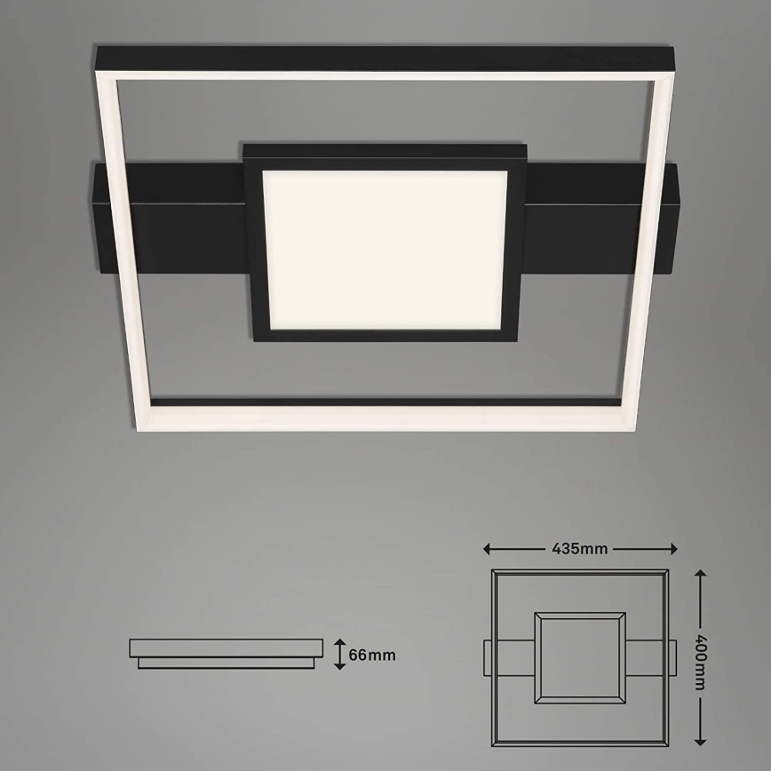Briloner 3028-015 - LED Dimmable ceiling light FRAME LED/38W/230V