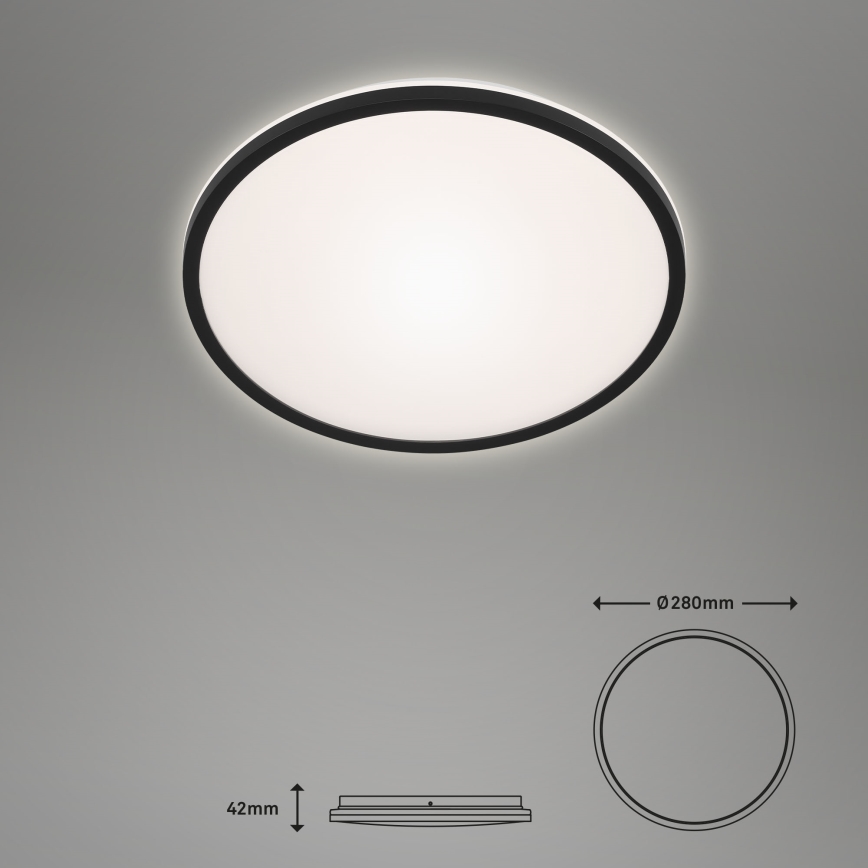 Briloner 3046-015 - LED Ceiling light RUNA LED/15W/230V