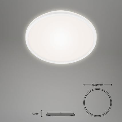 Briloner 3046-016 - LED Ceiling light RUNA LED/15W/230V