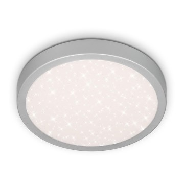 Briloner 3048-014 - LED Ceiling light RUNA LED/18W/230V silver