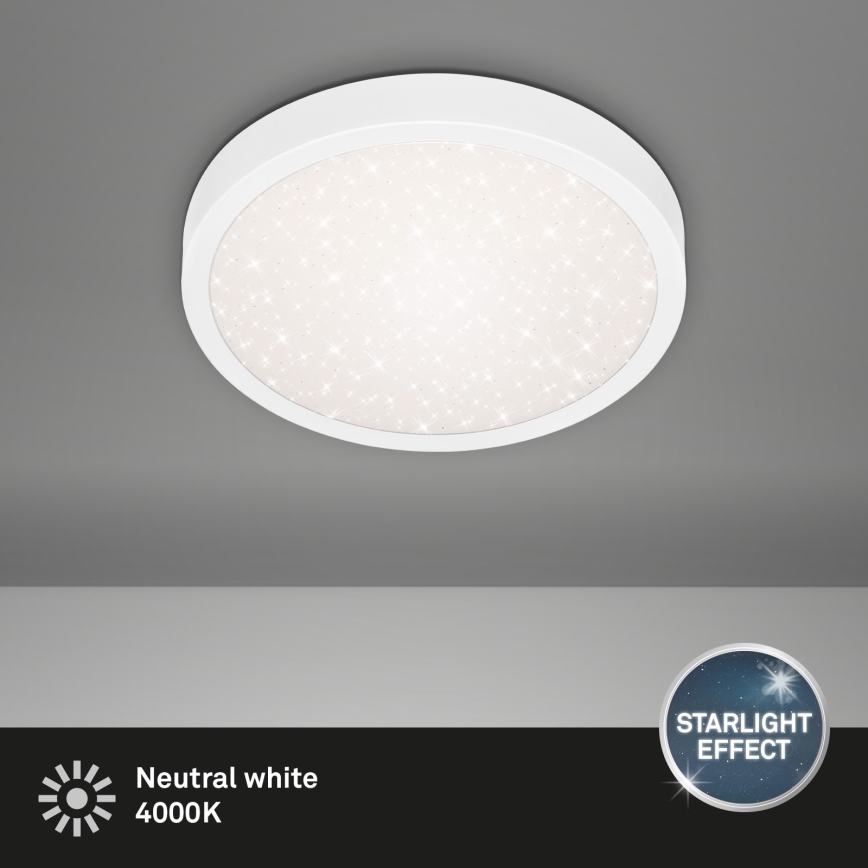 Briloner 3048-016 - LED Ceiling light RUNA LED/18W/230V white