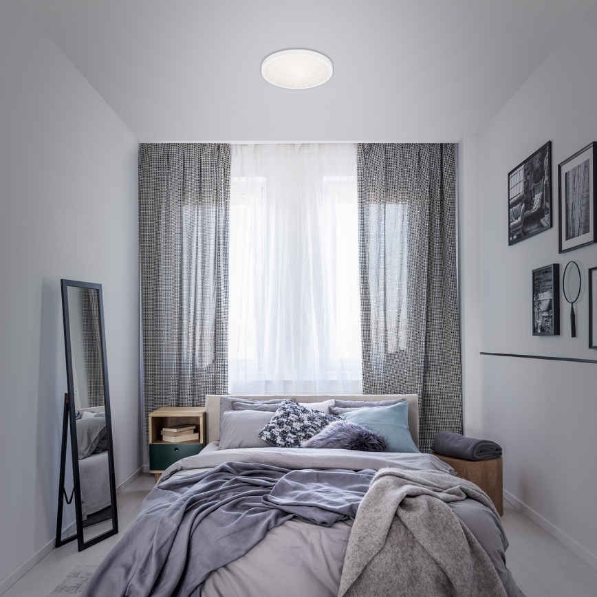 Briloner 3048-016 - LED Ceiling light RUNA LED/18W/230V white