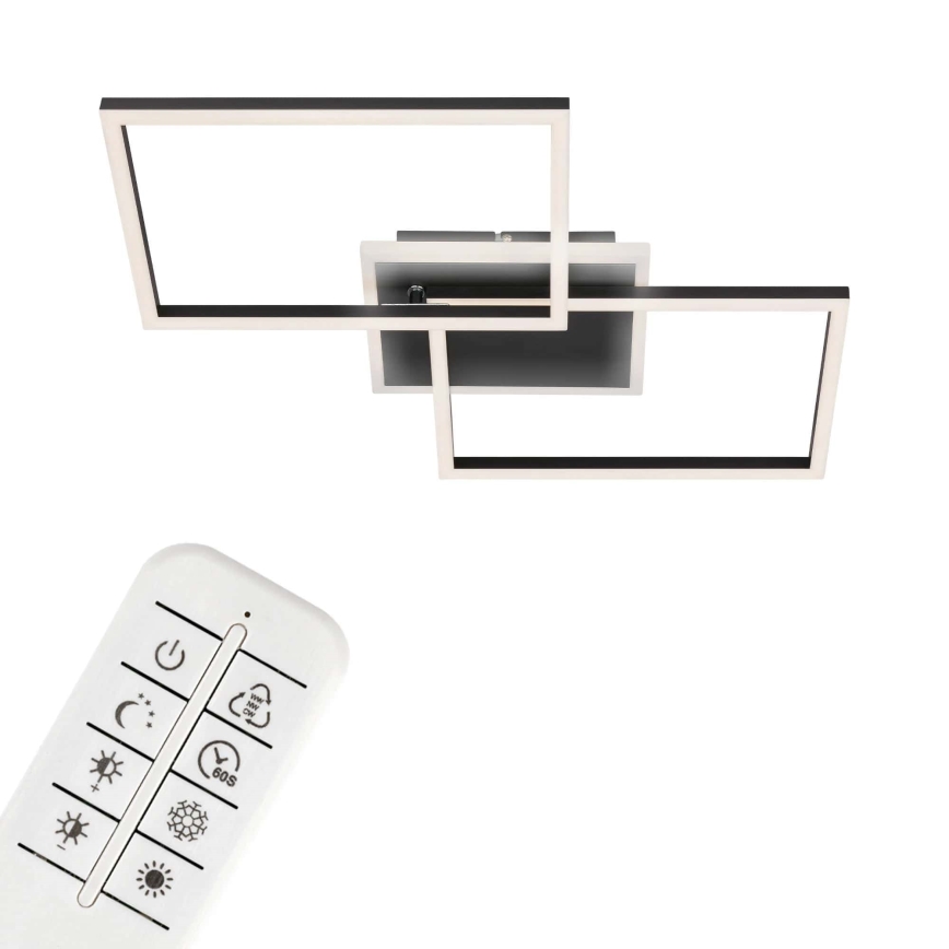 Briloner 3049-015 - LED Dimmable ceiling light FRAME LED/40W/230V + remote control